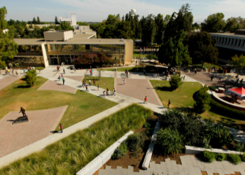 Fresno State Campus Aerial View