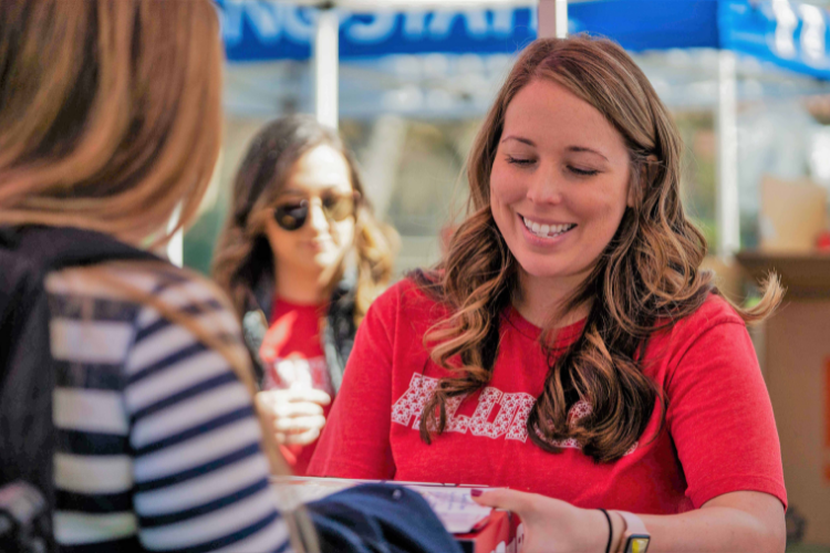 Volunteers at GradFest 2019