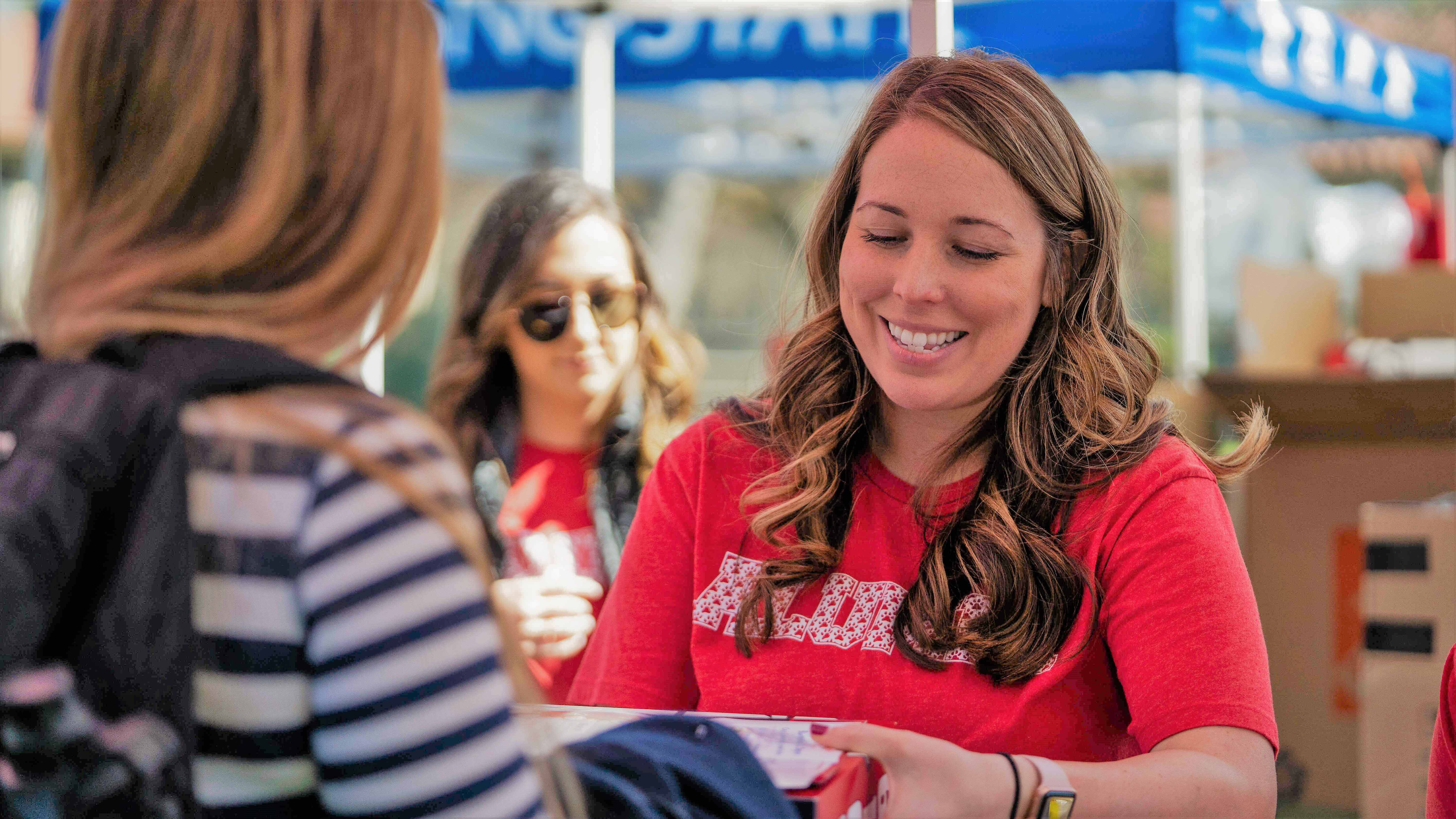 Volunteers at GradFest 2019