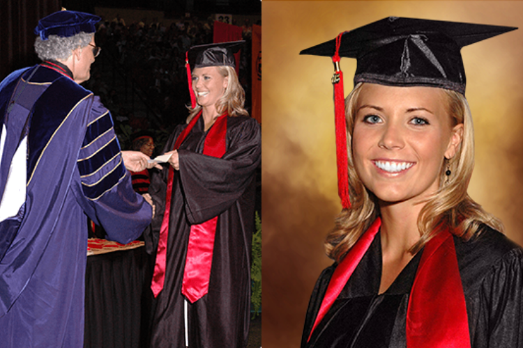 Flash Photography graduation photos